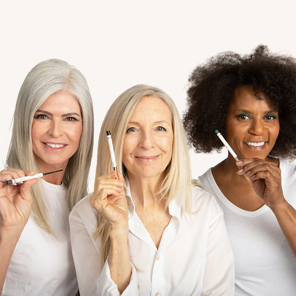 Mature eyeline makeup beauty